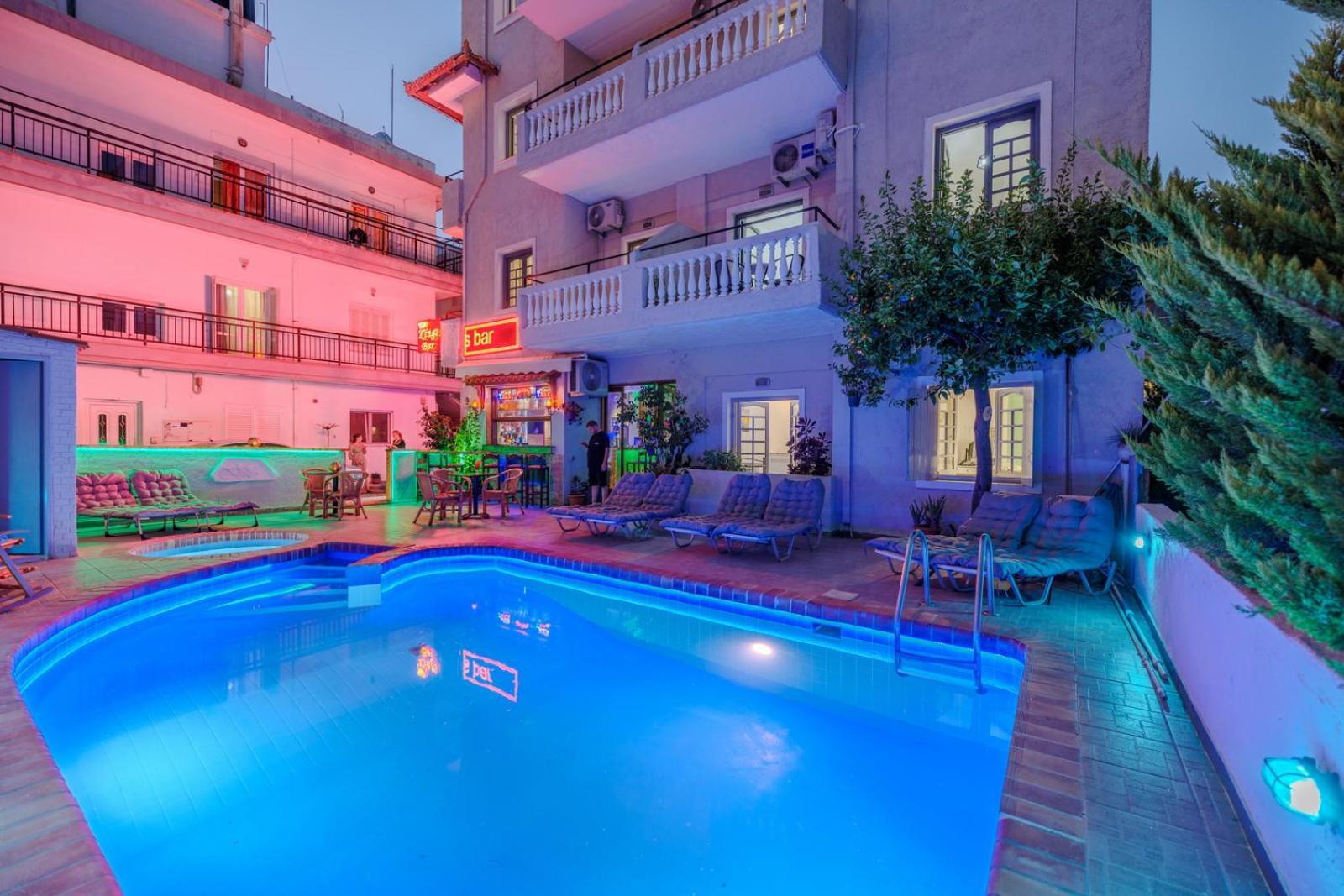 Kings Hersonissos Hotel Esterno foto